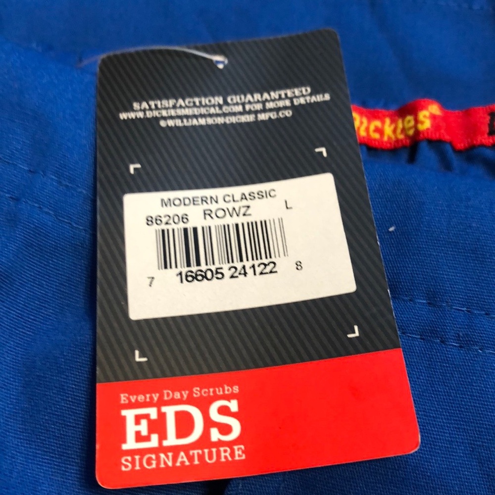 Dickies royal blue scrub pants
